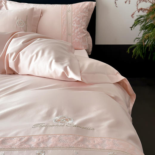 自然醒A类50支全棉刺绣四件套-黛西公主AN 商品图5