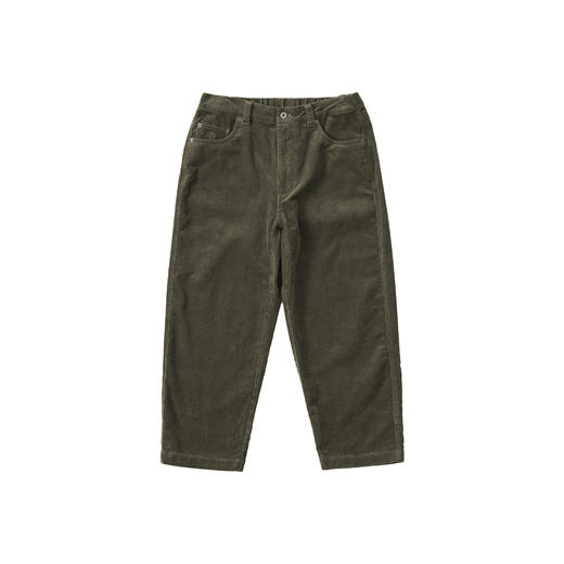 吃茶去chichaqu2025重磅灯芯绒锥形九分裤经典复古宽松休闲百搭 商品图4