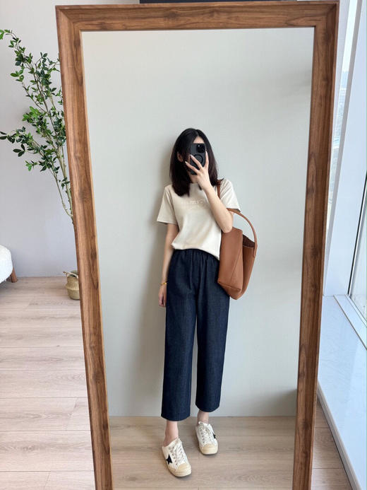 SYJ1061色织棉牛仔萝卜裤 商品图7