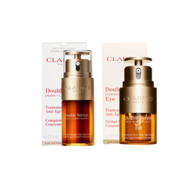 【爆款现货】娇韵诗双萃焕活修护精华露20ml 送礼盒礼袋 黄金双萃熬夜紧致提拉 