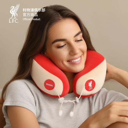 【官方正版】利物浦俱乐部 | 可收纳颈枕户外U型枕柔软舒适 商品图1