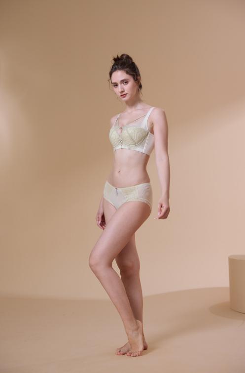 【6.9折限时优惠】【B杯单件】【秀黛】奢曲记忆圈中薄杯文胸【四排扣】S6110024B【门店同款】 商品图9