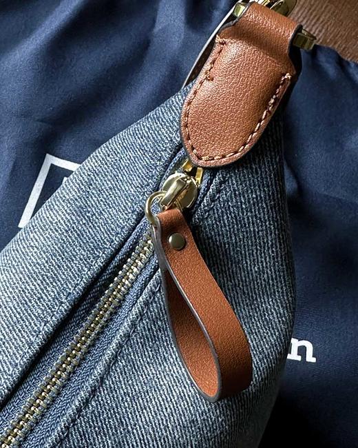 现货 THS-无 RL马球家 客供水洗打磨做旧腋下包 CQ1415 商品图5