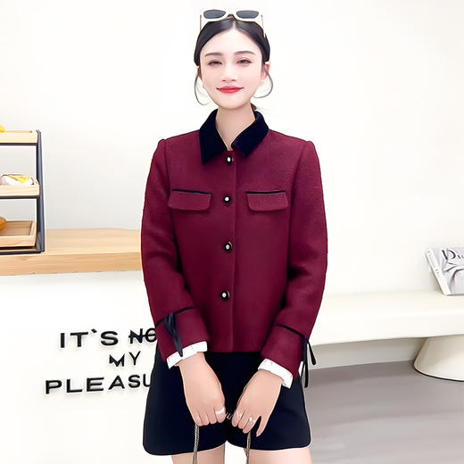 QYM 25YS17-Y宽松时尚开衫休闲上衣 商品图1