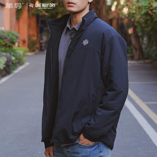 单导动态轻量保暖棉服男休闲户外登山防风棉衣秋冬装无帽外套 商品图0