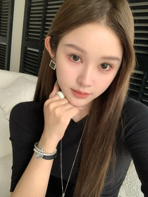 Read Nameless/黑色中袖气质长裙  2025/9/4 商品图6