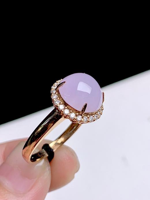 蛋面翡翠戒指 商品图5