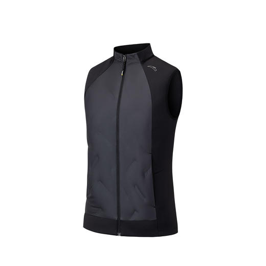 安踏氢羽绒丨轻薄羽无缝羽绒服马甲女冬季立领轻暖外套162545604 商品图0