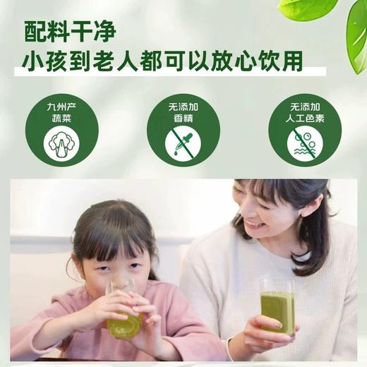 九州新日配大麦若叶生姜黑糖固体饮料45g/羽衣甘蓝青汁粉固体饮料60g 配料干净放心食用 025747/025746 商品图2