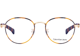 750779098240 卡尔文克雷恩Calvin Klein 新款轻奢大牌男女款圆框复古穿搭出行必备光学镜架