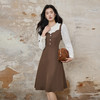 奢姿大码女装2025秋季新款时尚拼接连衣裙胖妹妹气质优雅减龄裙子9953869884 商品缩略图2