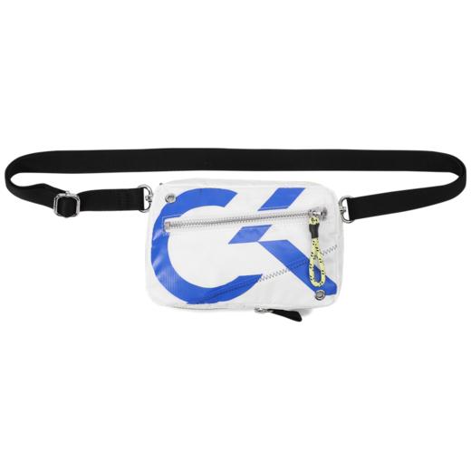 011334822527 卡尔文克雷恩Calvin Klein CK女包时尚潮流醒目撞色印花齿轮缝线拉链可调节斜挎包PH0356【86*16*11cm】 商品图0