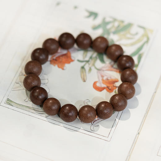 熠金冷凝香合香珠手串 香丸固体香水 龙涎香鹅梨香 gkzs(佩戴时保持干燥，尽量避免沾水暴汗) 商品图4