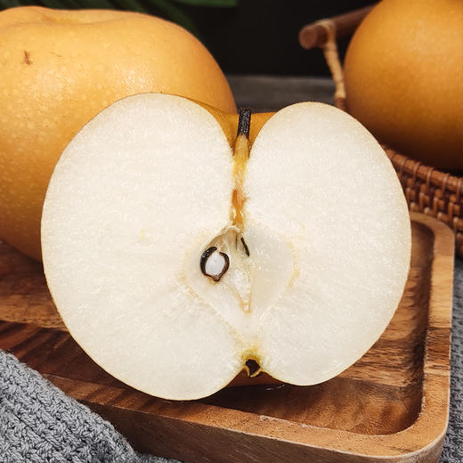 优选|山东秋月梨  脆嫩多汁 圆润饱满  6枚礼盒装 商品图4