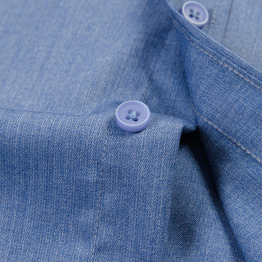 罗蒙秋冬长袖柔软衬衫男士职业装商务风通勤上班男士长袖衬衣 商品图6