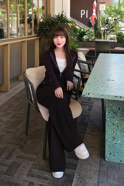 逸红颜明月优选日常懒人套装『露营日』巨巨巨显瘦 自带打底假两件设计 随手一穿就出门 商品图9