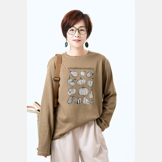 图案长袖T 商品图1