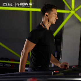 单导男款圆领短袖夏季科技短袖T恤 速干运动健身跑步衫