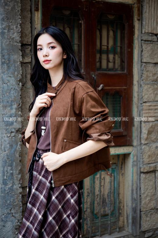 【门店同款】ENJOY秋季美式夹克外套 165243457 商品图1