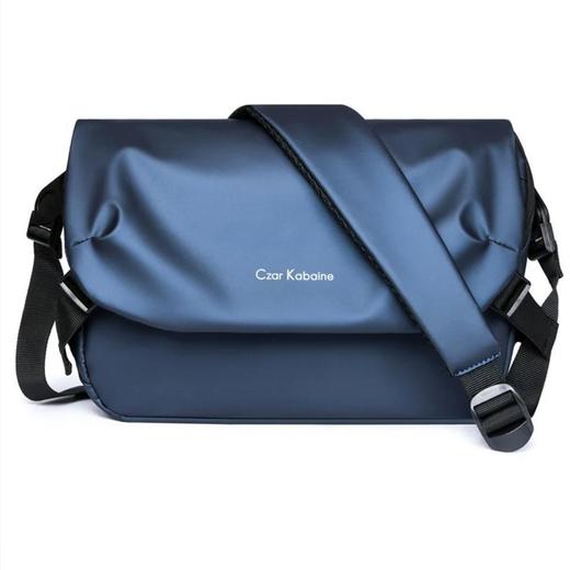 新款百搭商务潮牌工装斜挎包男女休闲单肩小方包 潮流胸包 商品图6