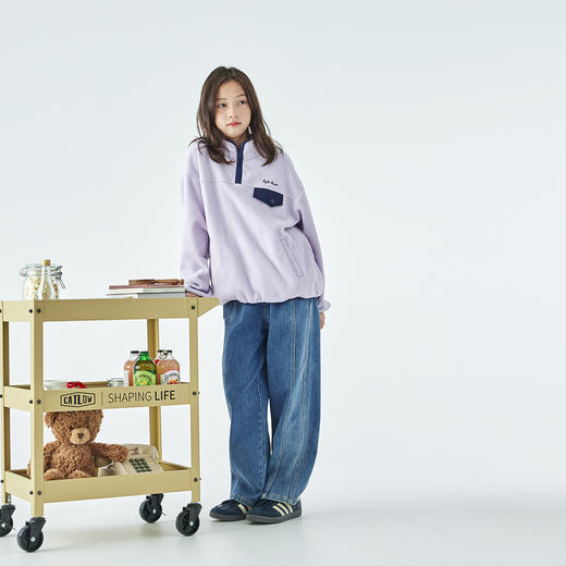 棵初摇粒绒卫衣856K258034CD 商品图4