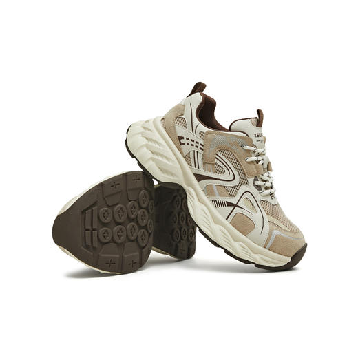 【云粉节】BF楼天美意厚底增高老爹鞋复古运动鞋女系带休闲鞋2025秋新款BM291CM5吊牌价899活动价399 商品图3