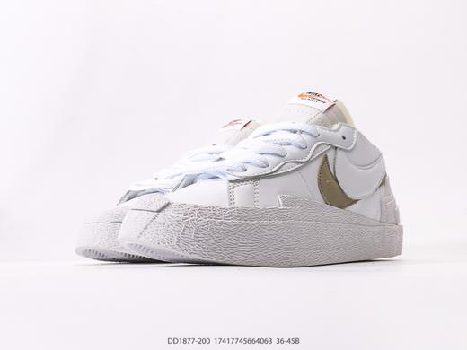 耐克SACAI x Nike Blazer Low解构低帮休闲运动板鞋DD1877-200男女鞋 商品图4