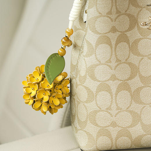 呈白	十二花神皮花香挂礼盒团团金桂 商品图1