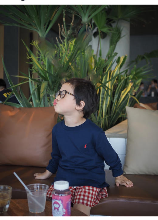 25新款 R.L儿童马球 长袖纯棉打底重工T恤 TZ010 商品图4