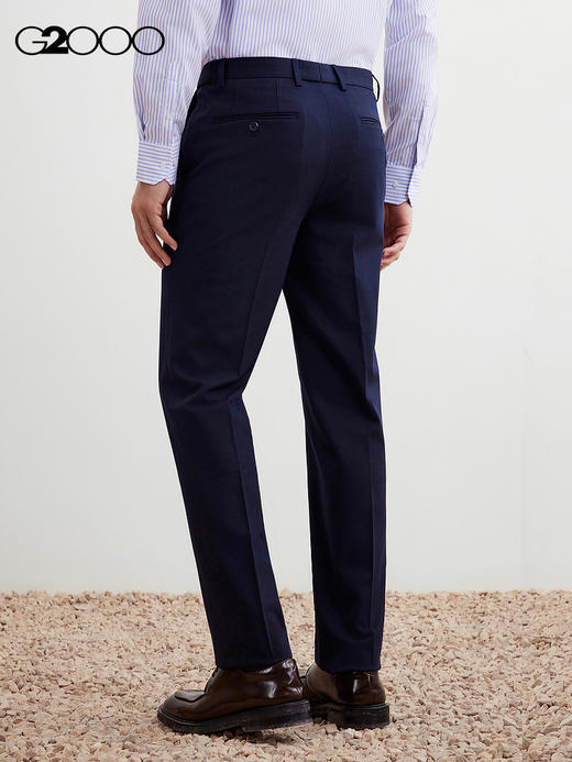 G2000【舒适弹性/商场新款】男装FW25柔软商务通勤长裤西裤56153675 商品图1