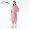 都市丽人睡衣女士双面法兰绒睡衣女士家居服法兰绒单件袍LHH7B2 商品缩略图2