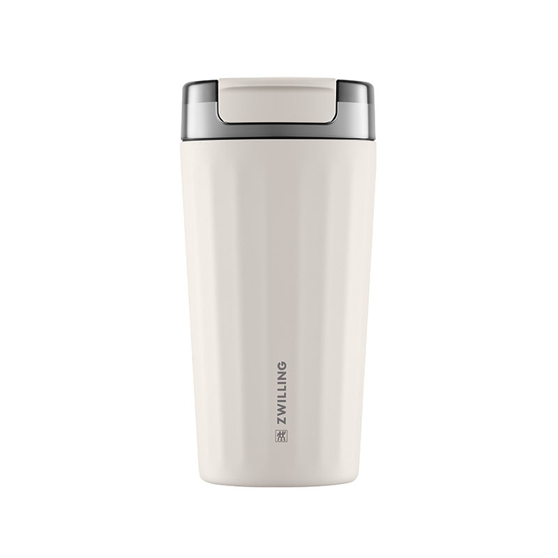 1034307 双立人真空保温咖啡杯奶油白480mL