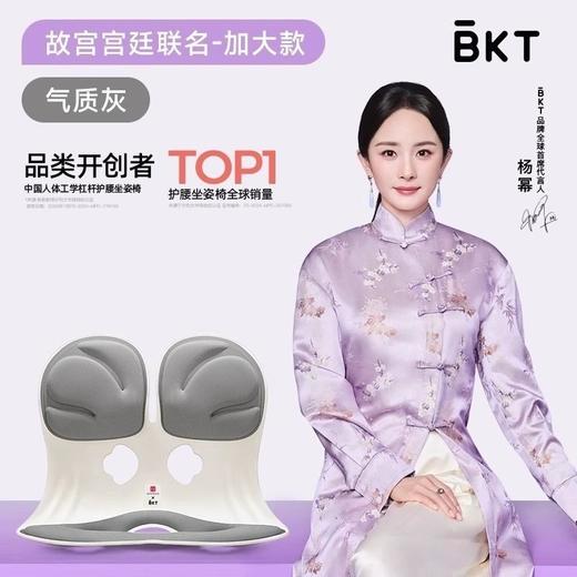 BKT护腰坐垫靠垫背部成人脊柱侧弯儿童纠正神器调整坐姿学生椅加大款 商品图3