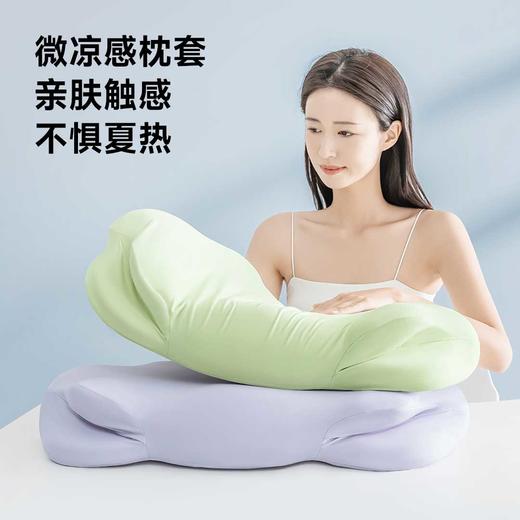  【第三代记忆棉】睡眠英雄第3代深睡云朵枕 软而不塌零重力睡感 80D太空O度棉 微凉感枕套 69CM大枕面 商品图1