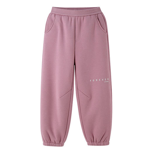 男女童全腰针织夹裤冬季新款安奈儿童装EM546593 商品图7