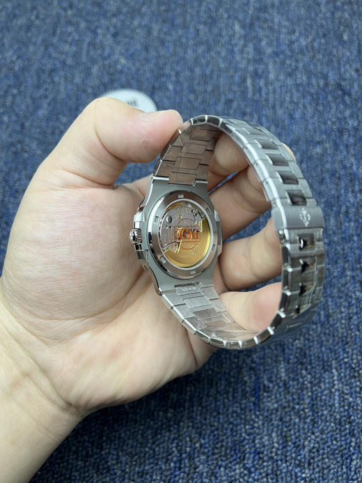 百达翡丽DDF鹦鹉螺5711系列 男士腕表 324机 一眼难忘原版神韵难以辨别传世之作 丹东厂定制红宝石中轴一体机 商品图5