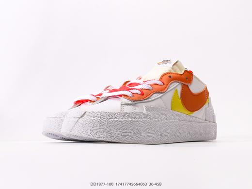 耐克SACAI x Nike Blazer Low解构低帮休闲运动板鞋DD1877-100男女鞋 商品图4