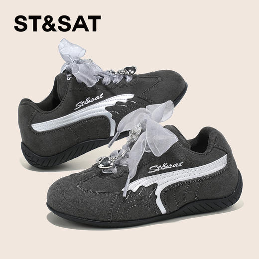 【童鞋】星期六蝴蝶结芭蕾风女童德训鞋SSD3192U31 商品图5