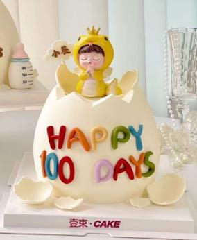 多款式~破蛋日~蛇宝(下单备注天数与名字)卡通蛋糕-低糖处理无添加 商品图2