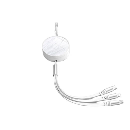 MINEJONI车载礼品收纳一拖三快充数据线轮胎数据线快充数据线 商品图7