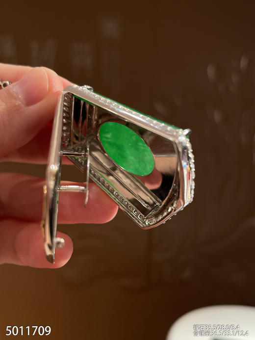 冰艳绿无事牌吊坠【5011709】具体价格微信咨询 商品图7