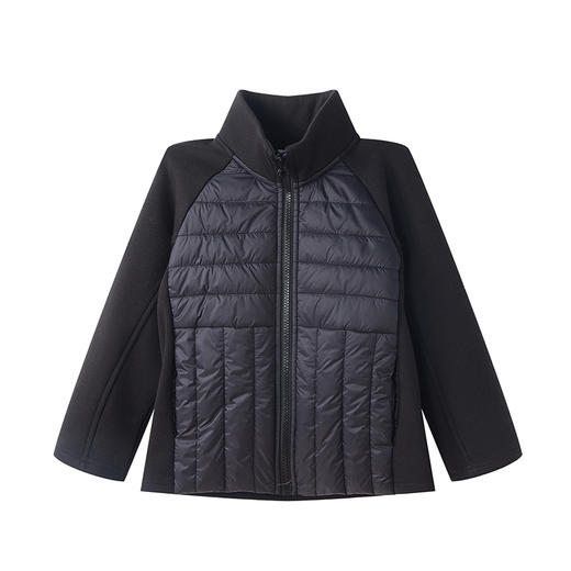 笛莎千与2025冬季新款男女童时尚内搭神器拼接立领棉衣 商品图4