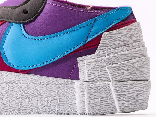 耐克SACAI x Nike Blazer Low解构低帮休闲运动板鞋DD3111-100男女鞋 商品图6