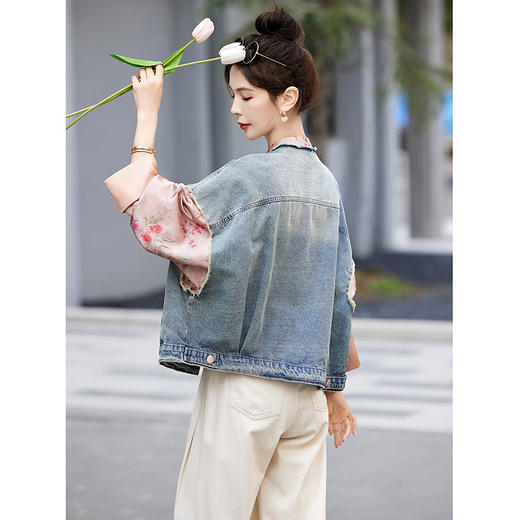 HR MDN8812新中式外套宽松休闲国风唐装上衣 商品图4