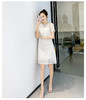 OLrain欧芮儿夏日度假风白色连衣裙轻盈透气仙女裙 商品缩略图2
