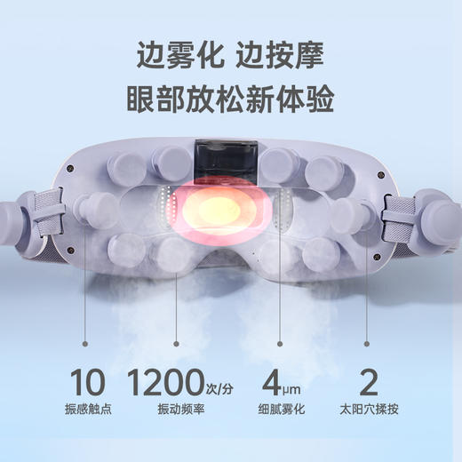 攀高智能润眼按摩仪EYES3白色护眼舒缓疲劳 商品图4
