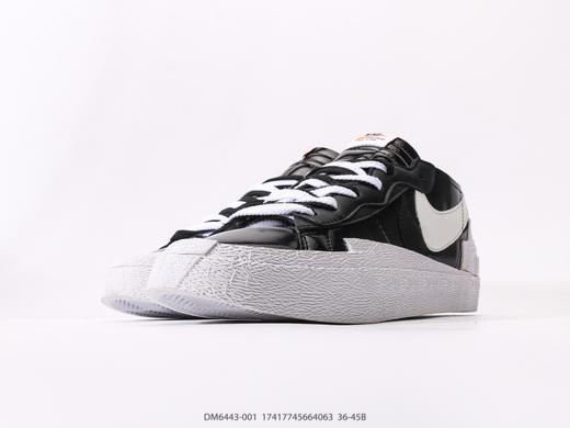 耐克SACAI x Nike Blazer Low解构低帮休闲运动板鞋DM6443-001男女鞋 商品图4