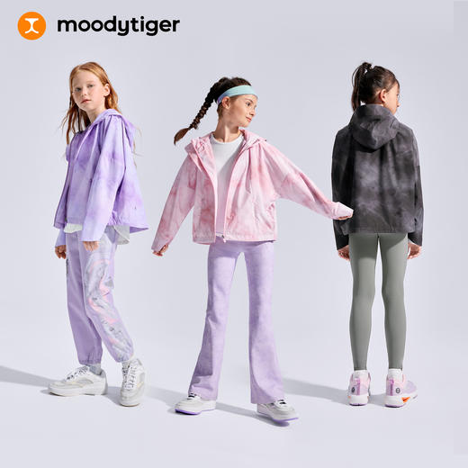 moodytiger女童Bettie梭织连帽防水防风外套53210802 商品图4