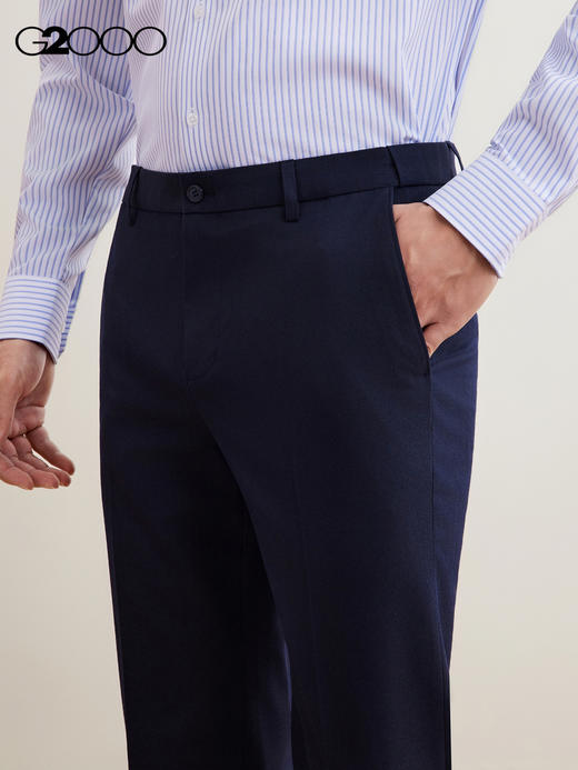 G2000【舒适弹性/商场新款】男装FW25柔软商务通勤长裤西裤56153675 商品图2