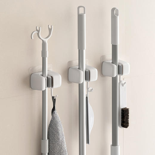 懒角落多功能拖把夹 商品图0